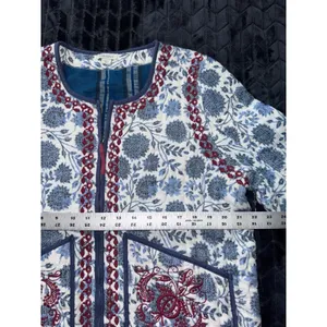 Sundance Women's Catalog Jubileo Utility Jacket Embroidered Quilted Size Large thumbnail 7