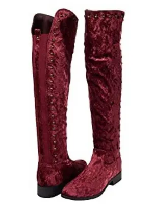 Very Volatile Pink Knee High Boots thumbnail 5
