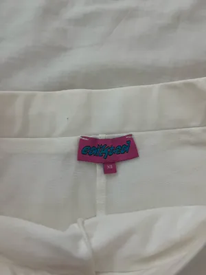 edikted micro skirt white  thumbnail 2