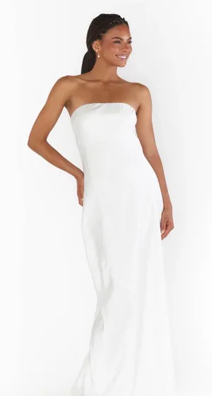 Show Me Your Mumu Dress Satin thumbnail 1