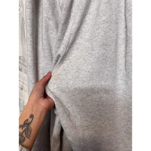 PINK Victoria’s Secret Light Gray High-Rise Fleece Joggers Women’s XL thumbnail 5