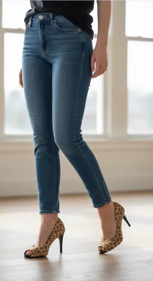 Elie Tahari Peep Toe Heels Pumps Leopard‎ Animal Print Suede High Heel thumbnail 1
