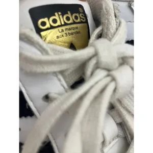 Adidas Superstar Sneakers Womens 6.5 White Black Shell Toe C77153‎ thumbnail 4