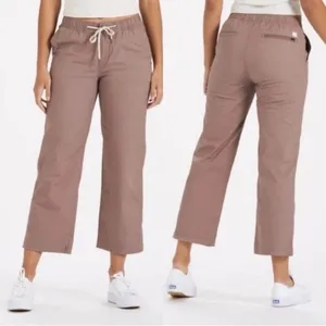 Vuori Women's‎ Cropped Brown Pants est. medium thumbnail 2