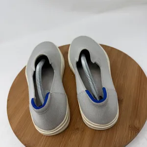 Rothys The Original Slip On Sneaker Knit Grey Travel Casual Comfort Womens 10 thumbnail 3
