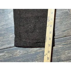 NWT Free People Wool Blend Tweed‎ Trousers Brown Black Size 0 Crop Career Capri thumbnail 8