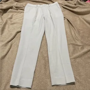 ASOS White Business Casual Pants thumbnail 1
