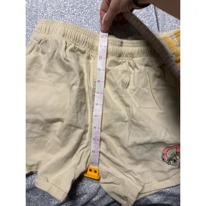 Champion tan pull on shorts side stripe logo floral size medium drawstring thumbnail 10