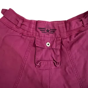 VTG‎ Esprit Sport Pink High Rise Shorts Women's 26 Paperbag Cotton 90s Y2K thumbnail 10