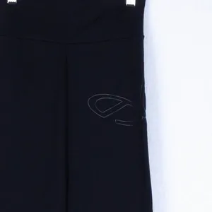 3 for $25‎ Fitlee E-motionwear Black Wide Leg Leggings Sz S thumbnail 2