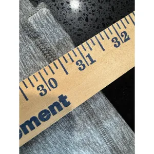 OFFLINE by Aerie The Hugger Foldover Flare Leggings Gray High Rise Long Inseam L thumbnail 6