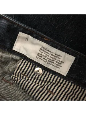 LOFT Original Bootcut Womens Jeans Size 0 Dark Wash Cotton Blend thumbnail 4