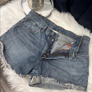 💙Lucky Brand Dungarees denim shorts thumbnail 1