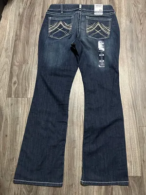 Ariat Women's Dark Blue Bootcut Jeans thumbnail 11