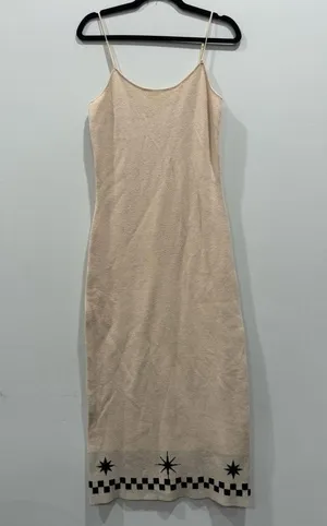 Le Lis If Looks Could Kill Sweater Knit Printed Midi Dress Size M NWOT thumbnail 6
