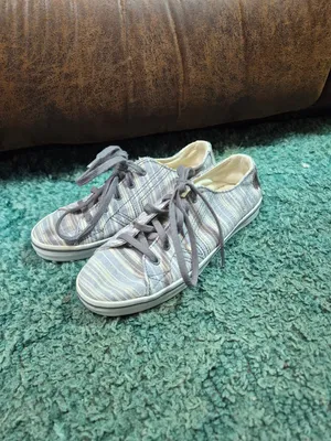 Vans Striped Lace Up Sneakers 6.5 thumbnail 3