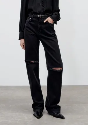 Black Full Length Jeans thumbnail 1