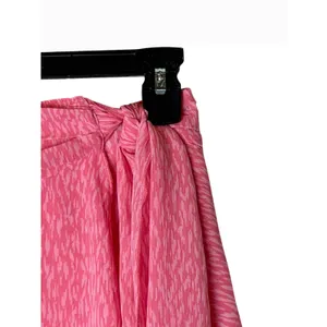 Aerie Chiffon Wrap Skirt Women Medium Pink Clay NWT Layered Ruffle Coquette AE thumbnail 5