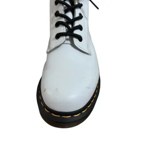 Dr Martens The Original 1460 Boots Womens Size 8 White‎ 8 Hole Shoes thumbnail 8
