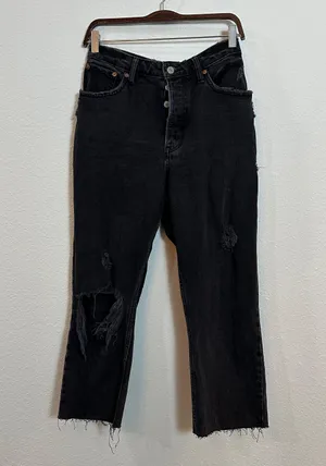 Abercrombie and Fitch The Dad High Rise Curve Love A008 thumbnail 1