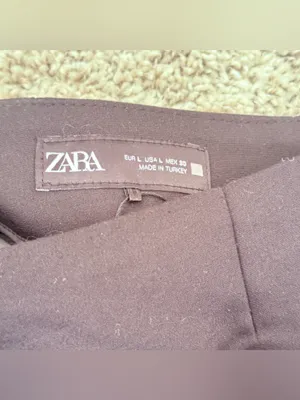 Zara contemporary high waisted high rise dressy short size Large thumbnail 3