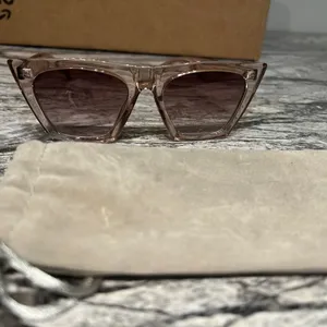Stylish Transparent Sunglasses Brown thumbnail 7
