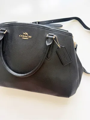 COACH Black Small Margot Carryall thumbnail 5