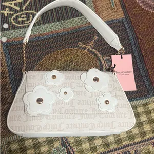 Juicy Couture Cream Floral Shoulder Bag thumbnail 1