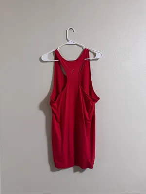 ZYIA Red Racerback Tank Top thumbnail 3
