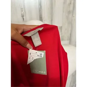 H&M Red blouse thumbnail 6