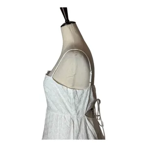 Line &‎ Dot Charlotte Dress Women Small White Eyelet Embroidered Midi NWT Boho thumbnail 8
