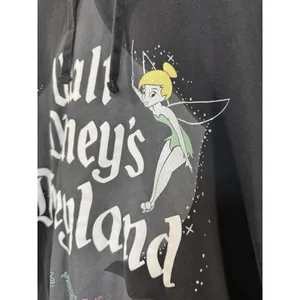 Disneys Disneyland Tinker Bell Hoodie 1X XL Oversized Cozy Disneycore Sweatshirt thumbnail 3