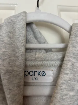Parke grey and red hoodie Gray Size L thumbnail 2