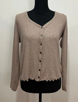 Old Navy Long Sleeve Soft Blouse thumbnail 1