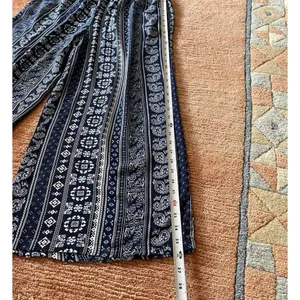 New Look FLORAL PRINT - Trousers - Wide Leg High Rise 2 Pockets Women’s L thumbnail 6