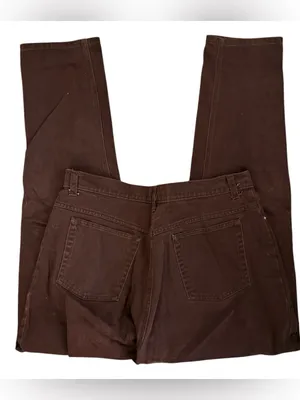Vintage 90s J.G. Hook Jeanswear Tapered Leg Jeans High Rise Brown 16 thumbnail 4