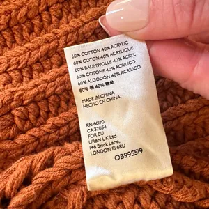 Free People My Only Sunshine Sweater in Tuscan Earth Size S thumbnail 8
