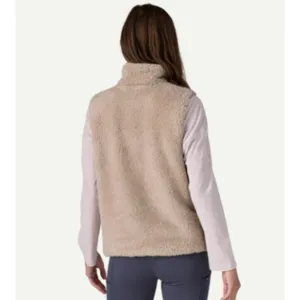 Patagonia Los Gatos High-Pile Fleece Vest Shroom Taupe Granola Girl Gorpcore S thumbnail 4