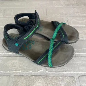 Merrell Terran Cross II Sandals Womens 8 Navy Blue Marine Strappy Casual Travel thumbnail 2