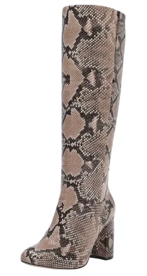 MIIM | Women’s‎ Tan Snakeskin Over-The-Knee Tall Boots -Size 6 $145 thumbnail 1