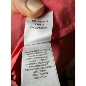 Rails Yvette Spiced Coral Midi Dress NWT Size Large thumbnail 6