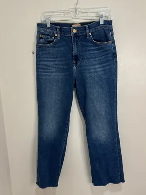 7 For All Mankind Straight Leg Jeans raw hem‎ thumbnail 2