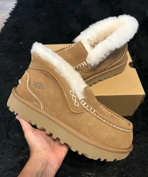 UGG Ansley Parc chestnut winter wool slippers loafers shoes women’s 7 new thumbnail 1