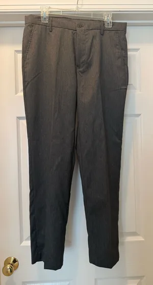 Men's Classic Dress Pants — Charcoal Gray thumbnail 1