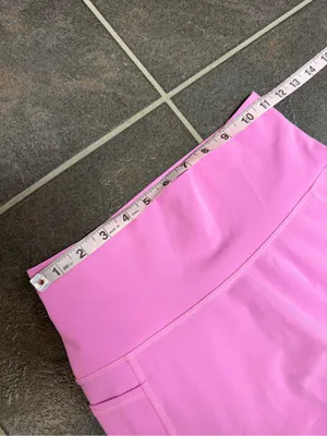 LSKD Fusion High Rise 7/8 Leggings Pockets Spark Pink Medium Gym Workout Fitness thumbnail 11