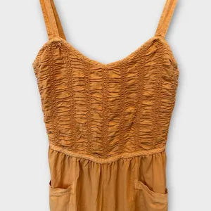 Free People Forever And Always Ruched One-piece Jumpsuit Size Medium thumbnail 10