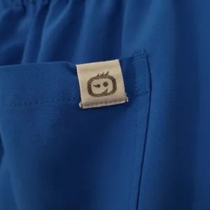 Scrub Pants Women S Zamora Blue Jogger Cargo Pocket Excellent thumbnail 2