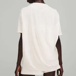 Lululemon 12 Back in Action T-Shirt Vitasea Lemon Sorbet Strawberry Milkshake thumbnail 2