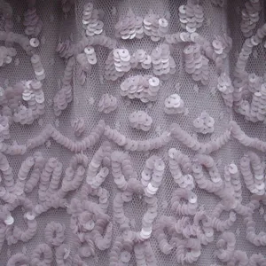 NWT Mac Duggal 9195 Illusion Mesh Overlay Ruffled Long Dress Lilac Size 14 thumbnail 9