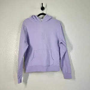 M Frankies Bikinis Aiden Hoodie Sweatshirt pastel purple Lilac Pullover Hooded thumbnail 7